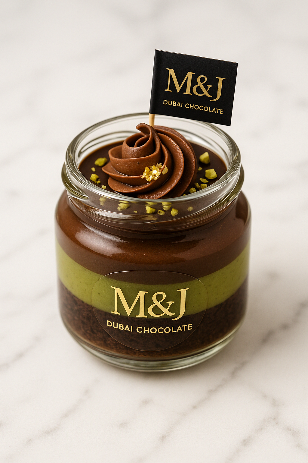 Single Pistachio Cake Jar - M&J Signature